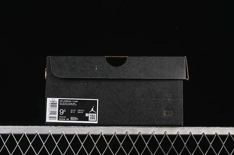 All categories Air Jordan Jordan series basketball shoes Air Jordan 1 Low Air Jordan 1 Low AJ1 Joe 1 meter gray low-top retro cultural basketball shoes 553558-169